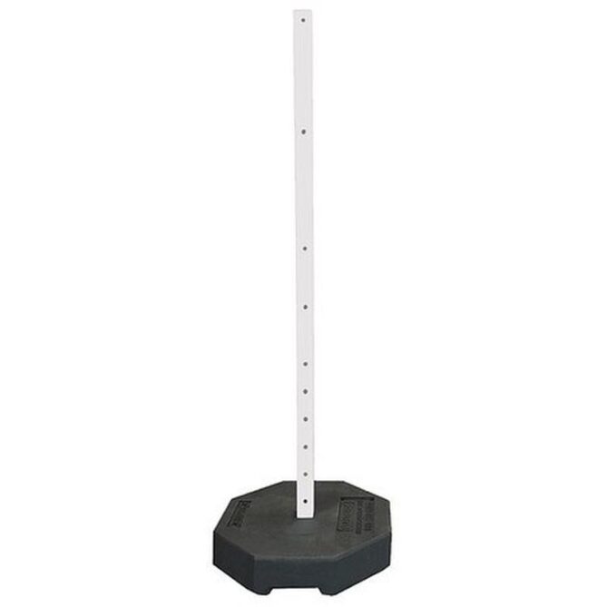Rubber Post Portable Sign Base with Post, Rubber 30 lb. – Traffic Safety Supplies, Inc.
